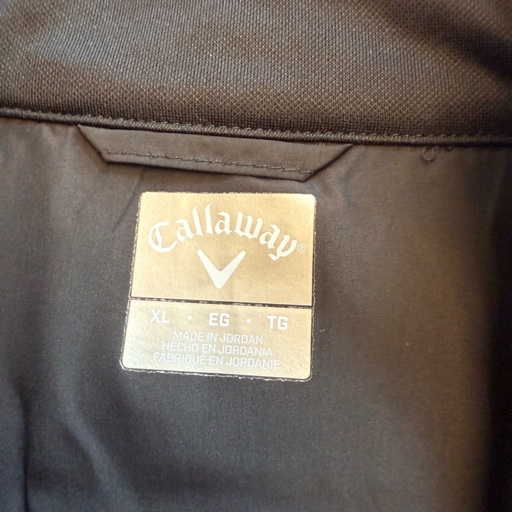 Callaway Men's Black Quilted Vest - Picture 3 of 5